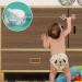 10-Piece Child Safety Cabinet Lock Set - No Drilling Baby Locks for Cabinets Refrigerators & Windows | Transparent Design for Kids' Safety - Buy Online on GoSupps.com
