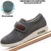 JBTNBX Mens Diabetic Shoes - Breathable Mesh Air Cushion Walking Sneakers - Adjustable Closure for Plantar Fasciitis Arthritis - Gray Size 8 - Buy Online on GoSupps.com