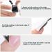 Cuticle Pusher Dual Sided - Stainless Steel Spoon End Wedge End Nail Cuticle Pusher Tool for Salon & Home Use - Buy Online on GoSupps.com
