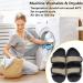CYN Men's Orthopedic Diabetic Slipper - Black, Comfortable & Breathable - 7US/25.5cm - Buy Online on GoSupps.com