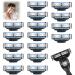 Abiemuce razor blades MACH 3 16PCs Make 3 blades with 2 PCs knife holder Mach 3 razors Mach3 razor blades razor blades for men men's razor blades for Mach 3 for Gillette 3