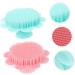 Silicone Shampoo Brush Set - Infant Shower & Hair Washing Brush for Babies | Scalp Massager & Bathing Washer - Buy Online on GoSupps.com
