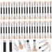 DOITOOL Eyeshadow Applicator 40pcs Latex Eye Shadow Stick Eyeshadow Long Handle Eye Brush Cosmetic Brush Kit Miss Double Sided - Buy Online on GoSupps.com