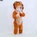 Cooky.D Unisex Winter Animal Hooded Baby Romper | Brown | 6-12 Months - Buy Online on GoSupps.com