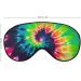 Colorful Tie Dye Sleep Mask for Women - Adjustable Eye Shades with Elastic Strap for Comfort - Buy Online on GoSupps.com