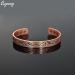 Cigmag 9X Lymphatic Drainage Copper Magnetic Bracelet for Women - Tree of Life Pattern | Adjustable Ultra Strength Magnet | 99% Pure Copper | Gift Box Included - Buy Online on GoSupps.com