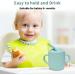 Adocham Silicone Baby Cup with Straw & Handles | BPA-Free Toddler Sippy Training Cup 5oz (Cyan) - Buy Online on GoSupps.com