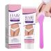 Shaving-Free Hair Removal Cream | Skin Lotion with Scraper 120g | Hair Removal Cream for Intimate Areas Legs Underarms Back Bikini Lines