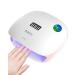 Buy SUNUV 48W LED Nail Lamp - UV Nail Dryer with Timer & LCD Display for Home & Salon - Perfect Valentine's Day Gift for Women - Sun4s Pink - Buy Online on GoSupps.com
