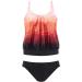Swimming Costume Women Sale Clearance High Waisted Tummy Control Plus Size Tankini Set Two Pieces Swimsuit Striped Geometric Printed Tank with Bottom Sporty Swimwear Bathing Suit Beach Wear 5186-xdgde-a-red XL - Buy Online on GoSupps.com