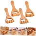 GLEAVI 1 Set Roller Massage - Wood Foot Sole Massager for Relaxation | 15x8CM | International Shipping Available - Buy Online on GoSupps.com