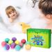 Kids Bath Bombs with Toys - 12 Surprise Gift Set | Vegan Essential Oil Fizzies for Boys and Girls | Bubble Bath Spa Balls Christmas Gift Kit - Buy Online on GoSupps.com