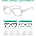 Eyekepper 4 Pack Oversized Square Reading Glasses for Women +2.50 | Stylish & Comfortable Eyewear - Buy Online on GoSupps.com