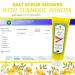 PLEARN Salt Scrub Shower With Turmeric Powder (385g) - Buy Online on GoSupps.com