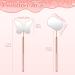 Buy 2pcs Stainless Steel Lash Makeup Mirrors | Butterfly Eyelash Extension Accessories in Pink & Rose Gold - Buy Online on GoSupps.com