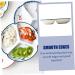 GRIRIW Ceramic Grid Plate Divided Appetizer Dish Salad Shallow Sectional Plate Ceramics Divider Child Snack 20.5X20.5X3CM Assorted Color 3 - Buy Online on GoSupps.com
