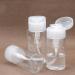 FOMIYES Clear Pump Press Bottle Plastic Sample Containers Empty 120ml Travel Jar Refillable Cosmetic Bottle for Creams Lotions Body Scrub Butter - Buy Online on GoSupps.com