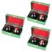 Healeved 6 Stk Small Baoding Balls Hand Manual Massage Balls Chinese relaxing Balls Asian meditation balls Manual massage devices health care equipment fitness