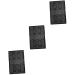 Zerodeko Silicone Loaf Pan Baking Mold 3 Pcs Silicone Bread Mold Silica Gel Baby Makeup French Silicone Baking Forms Silicone Ice Cube Molds 30X20X2.2cmx3pcs Blackx3pcs