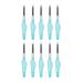 Portable Eyebrow Brushes - Mini Hygienic Eyelash Brush & Eyebrow Comb with Cover (Blue) for Perfect Makeup | International Shipping Available - Buy Online on GoSupps.com