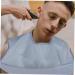 Lurrose Hairdressing Cloak for Men - Non-Stick Beard Trimming & Hair Cutting Cape (Gray) | Ideal for Salons & Home Use - Buy Online on GoSupps.com