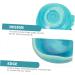 Clispeed Ceramic Aromatherapy Bowl & Essential Oil Burner | 8.5x8cm | Perfect for Oils & Cosmetics | Blue Jewelry Tablet Plate - Buy Online on GoSupps.com