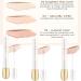 2 in 1 Foundation + Anti-Wrinkle Concealer Liquid Foundation Concealer Makeup Stick with Built-in Brush Long-Lasting Waterproof Concealer Creates a Natural Look (01) - Buy Online on GoSupps.com