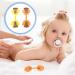 Toyvian Cloth Diaper Clips - 12pcs Nappy Fasteners for Baby Cloth Diapers | Safety Replacements for Diaper Pins (Random Color) - Buy Online on GoSupps.com