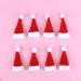  INEOUT INEOUT Creative Christmas Lollipop Hat Mini Santa Claus Hat Christmas Party (Size: 50 Pieces) - Buy Online on GoSupps.com