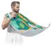 Animal Palm Leaf Beard Bib Apron Beard Bib Hair Catcher for Men Shaving and Trimming Non-Stick Waterproof Beard Cape Grooming Cloth with 2 Suction Cups Gifts for Men