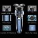 Buy Waterproof Electric Razor for Men | Cordless Rotary Shaver & Beard Trimmer | USB Rechargeable Ideal Gift for Husband & Dad - Buy Online on GoSupps.com