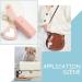 Buy WADORN Portable Lipstick Organizer Keychain with Heart Mirror 3 Colors Mini Travel Lipstick Holder for Women & Ladies Perfect for Lip Balm & Cosmetics - Buy Online on GoSupps.com