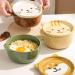 Lozjokad Cartoon Japanese Ceramic Dog Noodle Bowls with Lids Cute Animal Soup Salad Fruit Bowl Kitchen Tableware A - Buy Online on GoSupps.com