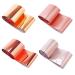 Gold Nail Foil Transfer Stickers - 10 Rolls Metallic Rose Gold Flakes for Classy Nail Designs | Nail Art Accessories - 1.57x39.4 inches - Buy Online on GoSupps.com