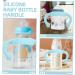 Toyvian 2pcs Bottle Handle Handle Bottle Accessories Grip Milk Bottle Newborn 14.00X5.00X5.00CM Sky-blue - Buy Online on GoSupps.com