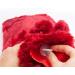 Bigging Design Cats Heat Bottle - 2L Hot Water Bottle with Soft Plush Cover for Adults & Kids | Knitted Relief for Back & Abdominal Pain - Red - Buy Online on GoSupps.com