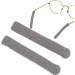 Joberio Glasses Ear Pillow & Knitting Corn Cushions | Elastic Non-Slip Glasses Arm Pads & Comfort Cushions - Soft Accessories in Gray - Buy Online on GoSupps.com