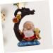 Longevity Doll Decor Fish Bowls - Goldfish & Cake Toppers for Parties | Tree Stump & Mirror Tray Decor - Buy Online on GoSupps.com