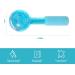 RejuvePixel Ice Globes with Glitter | 2PCS Frozen Cryo Roller for Facial Massage | Tighten Skin, Anti Aging, Reduce Puffiness & Wrinkles | Includes Holder - Buy Online on GoSupps.com