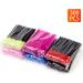 300 PCS Mascara Wands - GOOOA Disposable Eyelash Mascara Brushes Wands Applicator Makeup Kits (6 Color) 300 Count (Pack of 1) - Buy Online on GoSupps.com