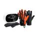 ZZBB Rehabilitation Robot Gloves Stroke Hemiplegia Finger Wrist Training Equipment Finger Straightening Brace Guard Protector for Patients with Hand Dysfunction Left Small