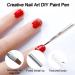 8 Pieces Gel Nail Brush Set - Acrylic & UV Gel Nail Art Brushes for Painting & Manicure - Professional Nail Design Accessories - Buy Online on GoSupps.com