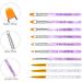 10-Piece UV Gel Nail Brush Set - Professional Acrylic Painting Pens for Nail Art & Design - Buy Online on GoSupps.com