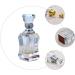 SOLUSTRE Perfume Bottle Hair Scrunchie Chiffon Mini Empty Dropper Bottle Glass Essential Oil Dispenser Perfume Vial Small Perfume Dropper Bottle Glass Dropper Bottle Glass Bottle Crystal - Buy Online on GoSupps.com