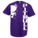 Generico t-Shirt Pitbull Fight Dog Kickboxing Boxing Gift Idea 12 Colors also for Children M Violet
