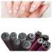6/10PCS Nail Art Stamp Pen Set Nail Graffiti Nail Art Dotting Tools DIY Nail Art Dotting Tools Women Girls Home DIY Nail (10pcs)
