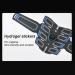 EMS Training Device - Electro Muscle Stimulator for Abdominal & Leg Muscle Building | 6 Modes 15 Intensities - Blue - Buy Online on GoSupps.com