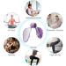 Pelvic Floor Exerciser Women Pelvic Floor Muscle Trainer 360 Rotatable Smart Hip Body Trainer 3 Levels Adjustable for Hip Leg Inner Thigh Correction Exercise Equipment - Buy Online on GoSupps.com