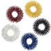 Ultnice 5-Piece Spiky Sensory Finger Rings - Acupressure Massager & Fidget Toys for Pain Relief (Gold Silver Black Blue Red) | International Shipping - Buy Online on GoSupps.com