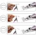 TRIXES Nail Clippers - False Nail Tip Cutters - Nail Trimmer for Acrylic or Gel Nails - Professional Nail Tip Clippers - False Nails Artificial Gel Nails Shaper - Professional Manicure Tools - Pink - Buy Online on GoSupps.com